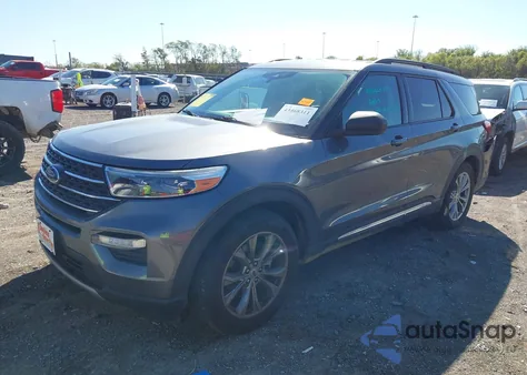 2021 Ford Explorer Xlt z USA, uszkodzony, nr VIN 1FMSK7DH5MGB54708